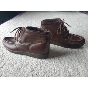 Red Wing Dunoon 8D Brown Supple Leather Lace Up Chukka Boot Women's USA Made
